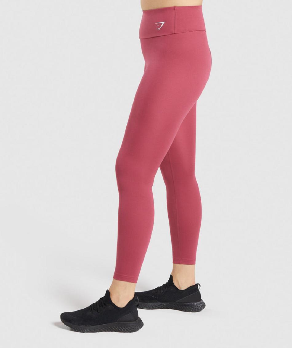 Gymshark Training Ženske Tajice Roze | HR 3997FDN